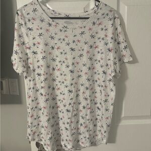 Old Navy Everywear Size L Palm Tree Tee